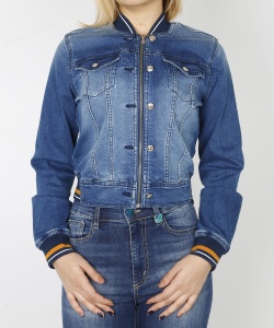 30059 DLF DENIM  OVERCOAT-4486 BLUE (1)