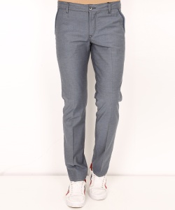 7970  MARTIN-4720 ENR-SKINNY-MEDIUM WAIST-GABARDINE PANTS BLUE (1)