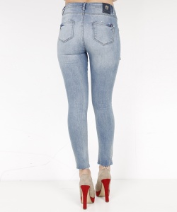 9886 PERLA 3028 HIGH WAIST DENIM PANTS L%U0130GHT BLUE (5)