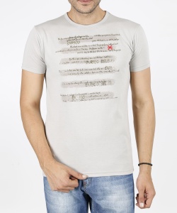 19600 ENR ROUND NECK PRINTING T-SHIRT STONE + BATT (1)