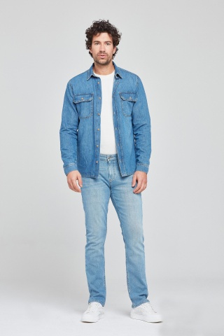 Рубашка мужская PANTAMO JEANS 40505
