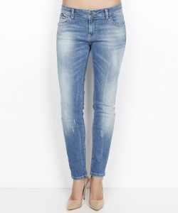 9795 RELAX 4762 GREEN DLF SKINNY RELAXED DENIM PANTS GREEN + BATT (1)