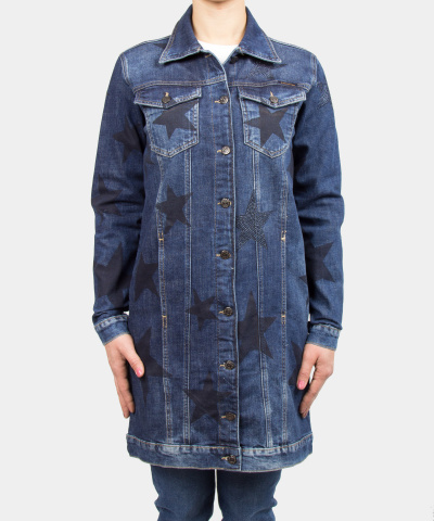 Куртка джинсовая женская EURO FASHION 23080