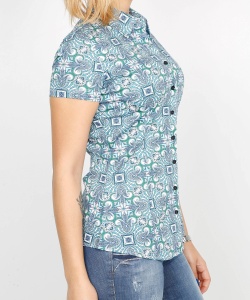15504 DLF PRINTING MERCERIZED SHIRT BLUE (5)_1