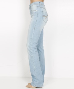9520 RITA 4762 DLF STRAIGHT BIG SIZE DENIM PANTS LIGHT BLUE (2)