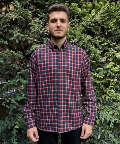 Рубашка мужская PANTAMO JEANS 42082