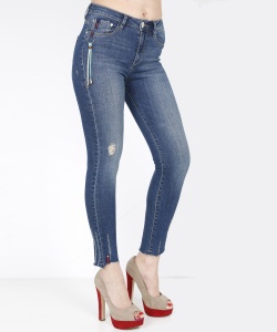 9886 PERLA 3028 HIGH WAIST DENIM PANTS BLUE (3)