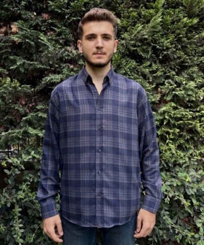 Рубашка мужская PANTAMO JEANS 42081