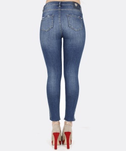 9886 PERLA 3028 HIGH WAIST DENIM PANTS BLUE (4)
