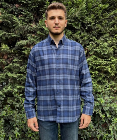 Рубашка мужская PANTAMO JEANS 42080