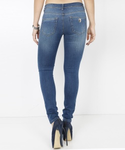 9740 NEW TINA-3055 DLF-SUPER SKINNY-REGULAR-DENIM PANTS GREEN BLUE (4)