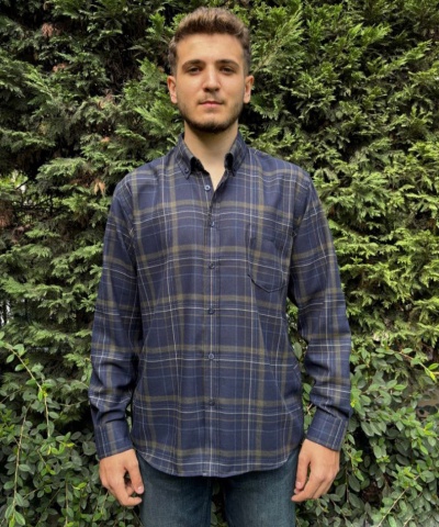 Рубашка мужская PANTAMO JEANS 42076