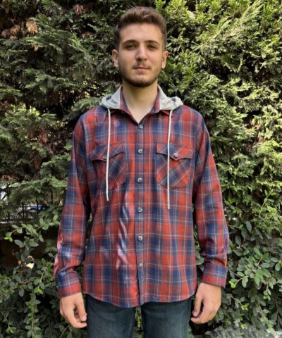 Рубашка мужская PANTAMO JEANS 42077