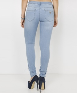 9740 NEW TINA-3193 DLF-SUPER SKINNY-REGULAR-DENIM PANTS ICE BLUE (6)