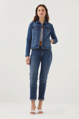 Куртка джинсовая женская PANTAMO JEANS 33511
