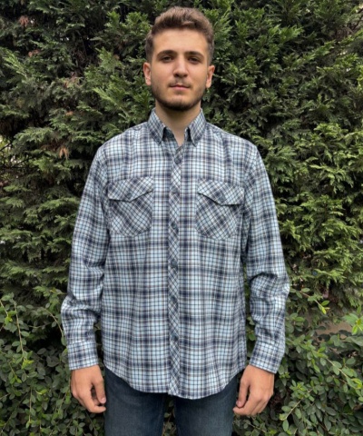 Рубашка мужская PANTAMO JEANS 42085