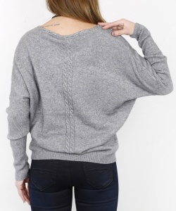 14575 DLF V NECK  PULLOVER GREY (4)_1