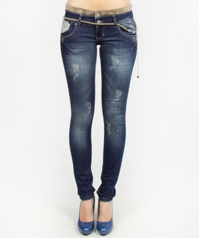 Джинсы женские BLUE&WHITE 24931