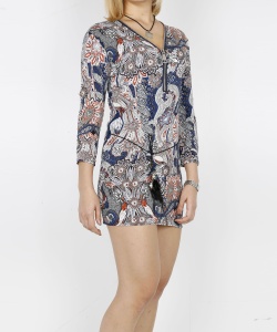 21361 (DLF) PRINTING DRESS WHITE & NAVY BLUE (3)_1