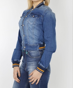 30059 DLF DENIM  OVERCOAT-4486 BLUE (2)